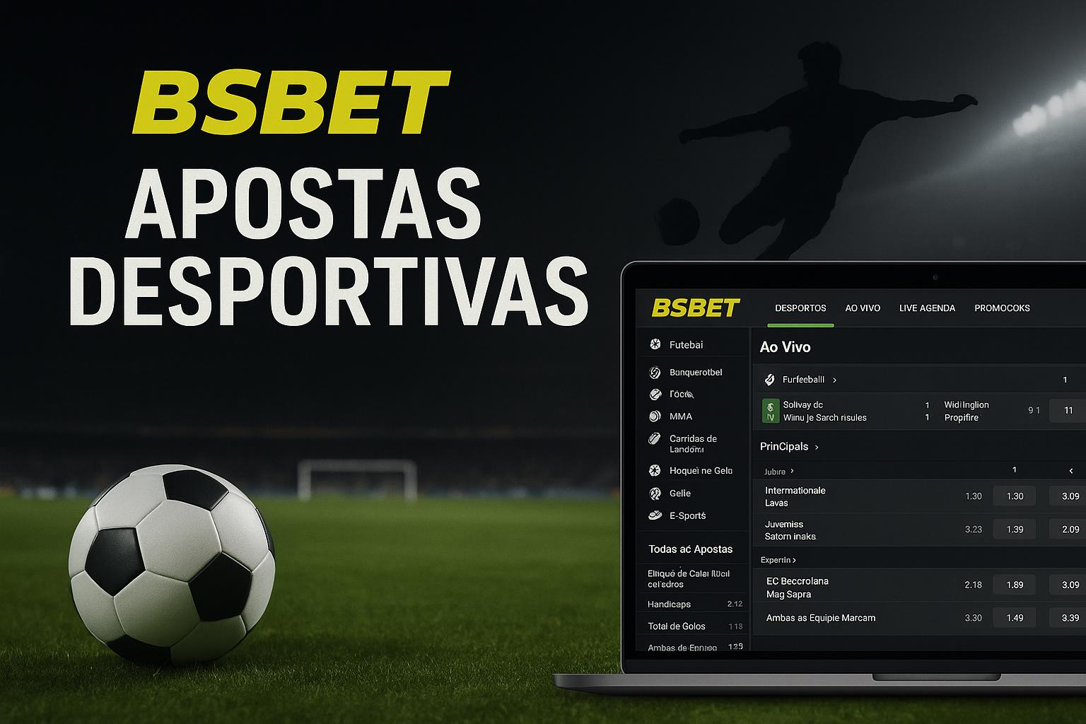 Apostas esportivas no cassino online BSBET